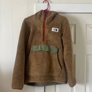 The North Face Tan Fleece Hoodie